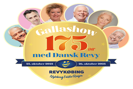 GALLASHOW - 175 år med dansk revy