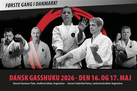 Dansk Gasshuku 2026 - 16. og 17. maj