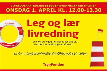 Leg og lær livredning i Svømmecenter Falster