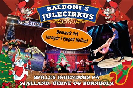 Baldoni's Julecirkus i Ejegod Hallen